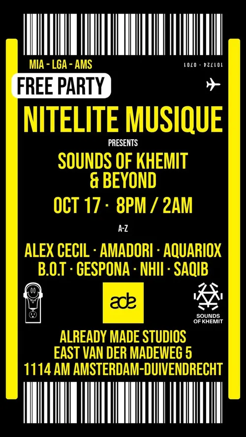 NiteLite Musique presents: Sounds of Khemit & Beyond