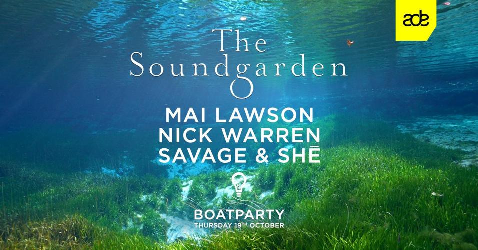 The Soundgarden - ADE boatparty