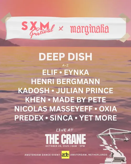 SXM Festival X Marginalia X Cranesessions