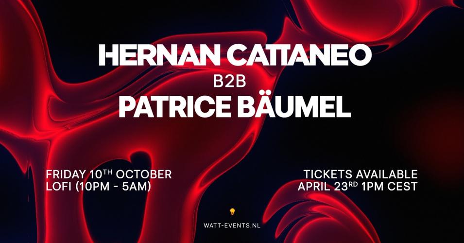 Hernan Cattaneo B2B Patrice Bäumel